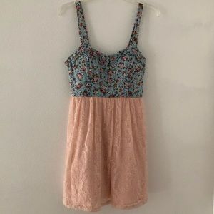 Floral Lace Summer Dress